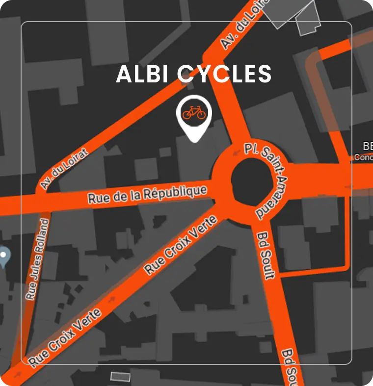 localisation albi cycles